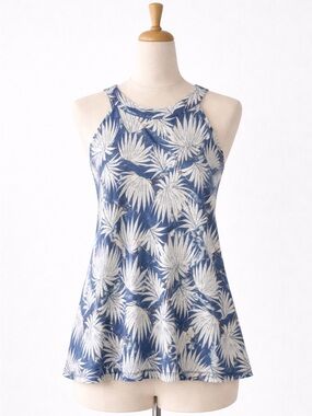 Rachel Zoe Linen Halter Top L